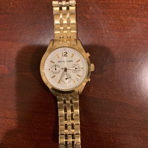 Gold Michael Kors watch